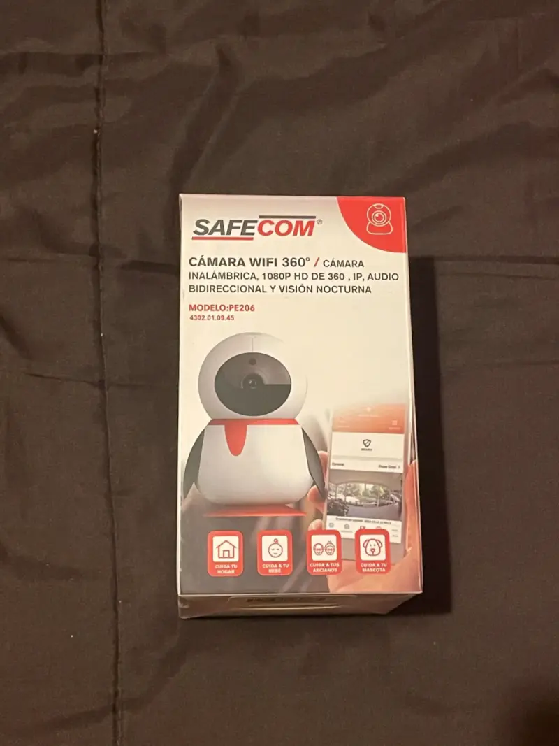 Cámara de Seguridad Safecom WiFi 360° HD - 3