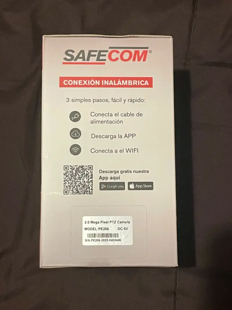 Cámara de Seguridad Safecom WiFi 360° HD - 4