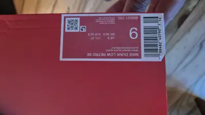 Zapatillas Nike Dunk Low talle 42  NUEVAS - miniatura 5