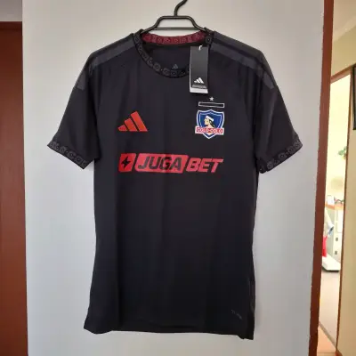 Camiseta Colo-Colo Negra Adidas Talla S - miniatura 1