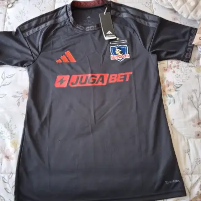 Camiseta Colo-Colo Negra Adidas Talla S - miniatura 4