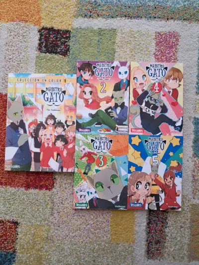 Colección de Manga Maestro Gato Volúmenes 1-5 - miniatura 1