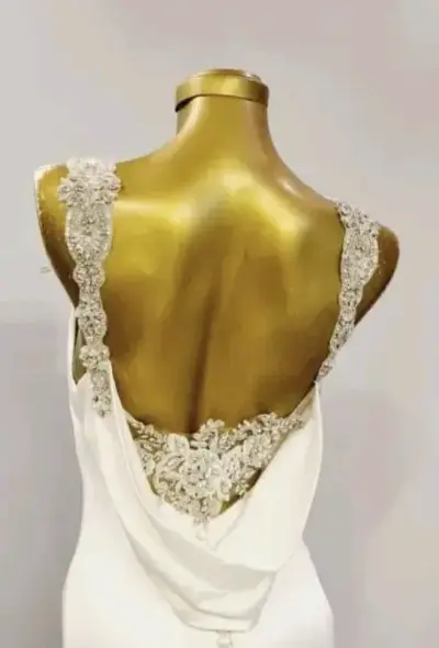 Vestido De Novia Corte Sirena - miniatura 4
