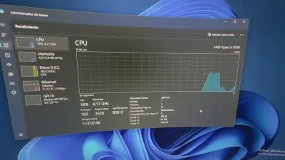 PC Gamer con AMD Ryzen 5 5500 y 16GB RAM - miniatura 2