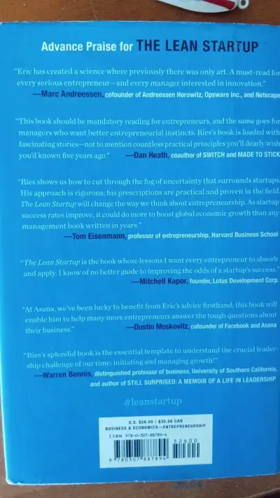 Libro The Lean Startup de Eric Ries - miniatura 2