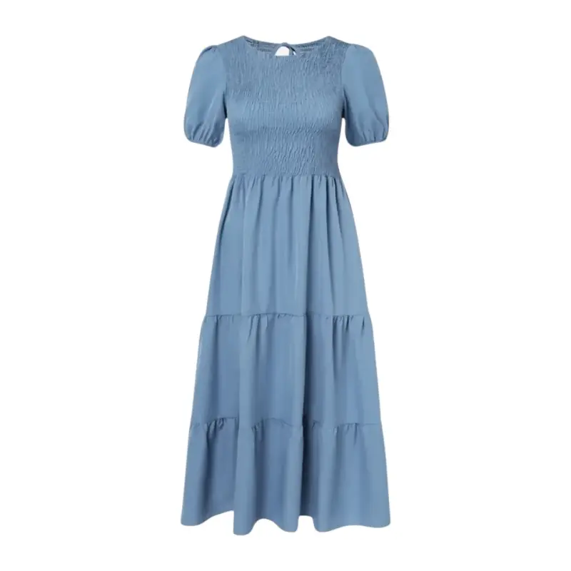 Vestido Denim Nice Talla L Largo - 1