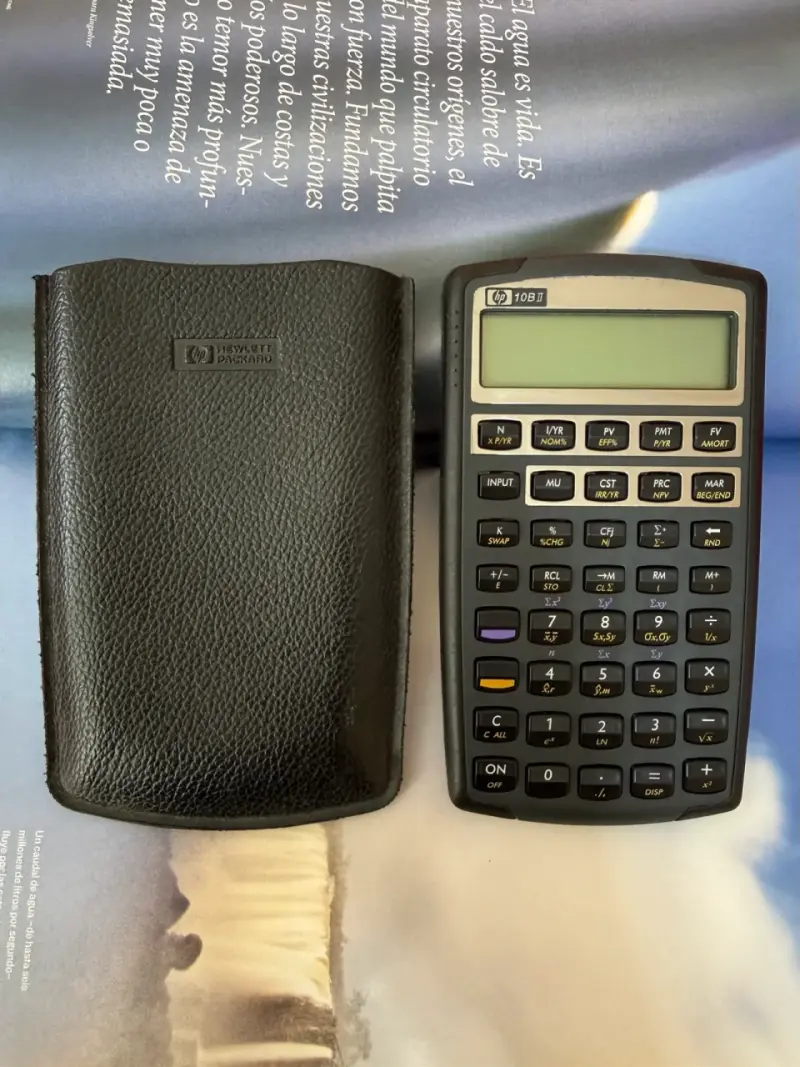 Calculadora financiera HP 10BII - 1