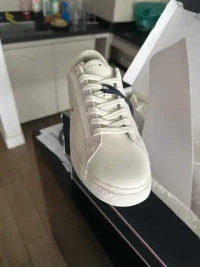 Zapatillas blancas Tommy Hilfiger casuales - miniatura 1