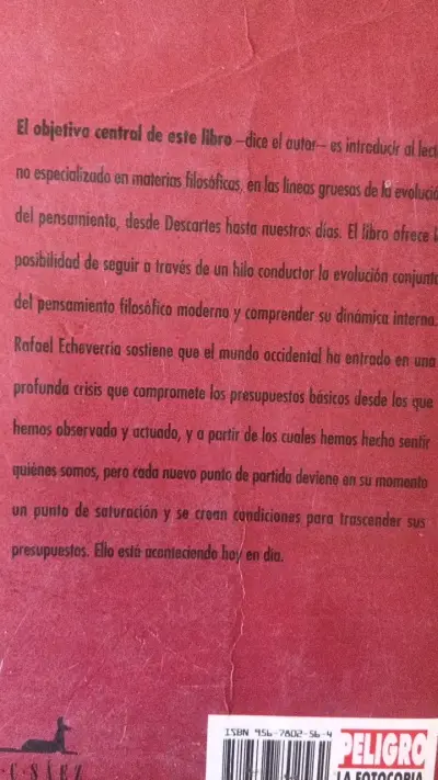 Libro El Búho de Minerva de Rafael Echeverría - miniatura 2