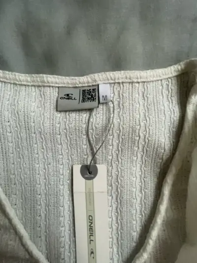 Polera blanca de punto O'Neill talla M - miniatura 2