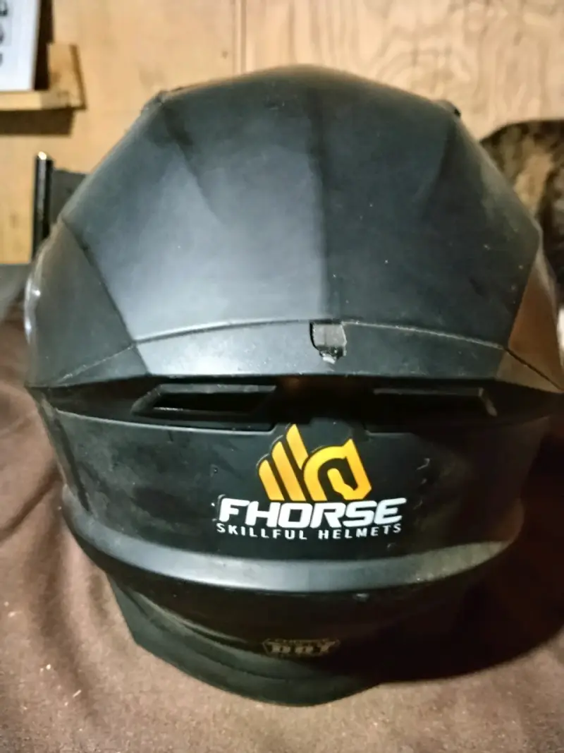 Casco de moto Fhorse con visera - 2