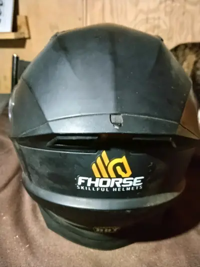 Casco de moto Fhorse con visera - miniatura 2