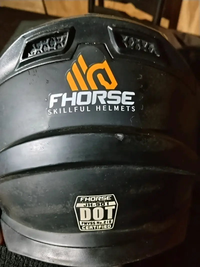 Casco de moto Fhorse con visera - 3