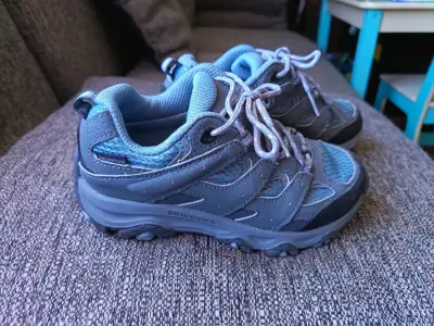 Zapatillas de senderismo infantiles Merrell gris - miniatura 2