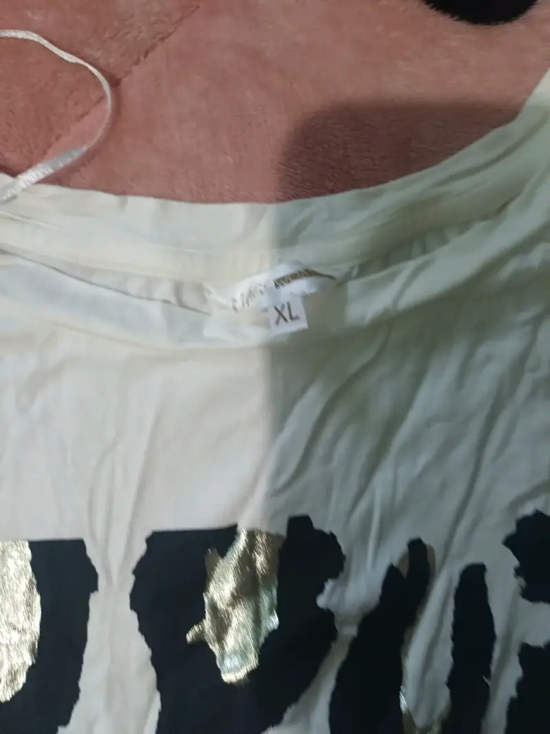 Polera estampada animal print blanca - 6