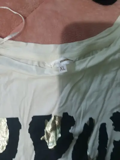 Polera estampada animal print blanca - miniatura 6