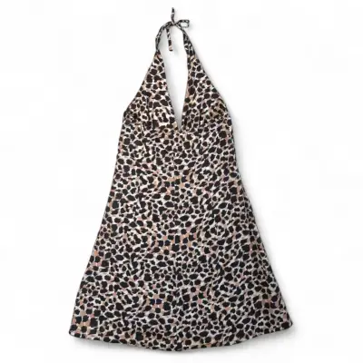 Vestido Halter Animal Print H&M Talla S - miniatura 2