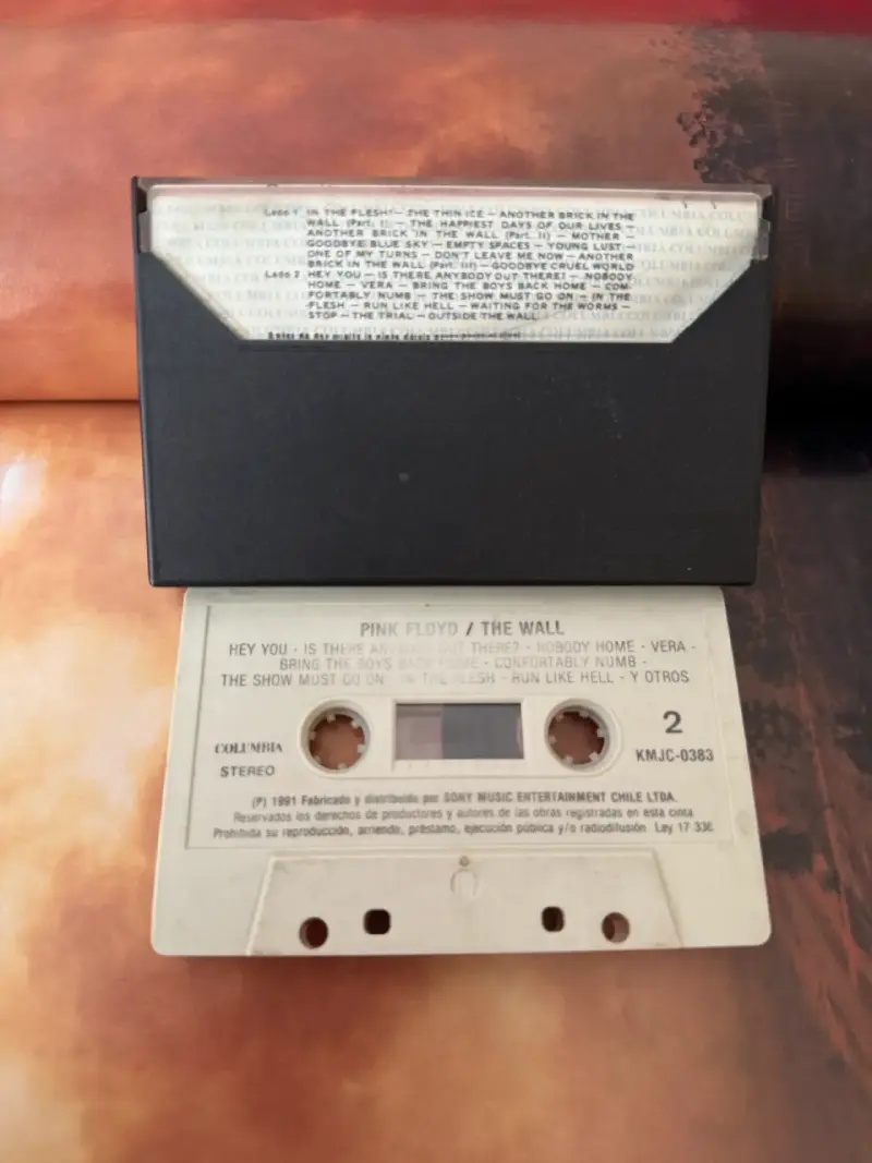 Cassette  Pink Floyd The Wall - 2