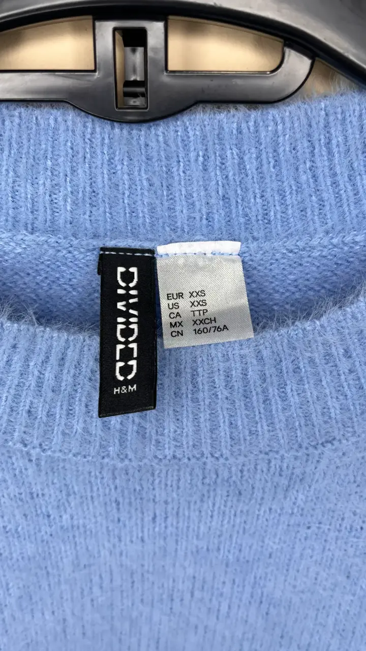 Suéter Azul Claro H&M Divided - 2