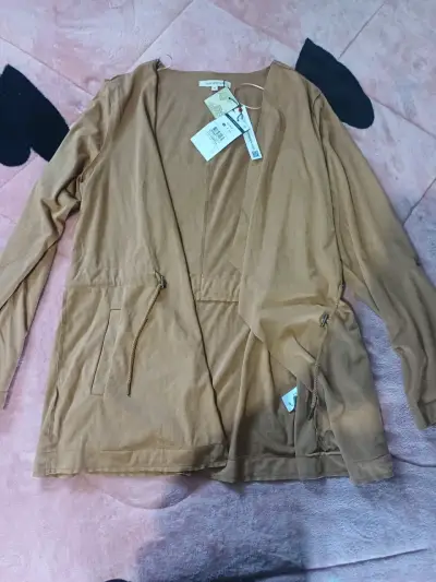 Chaqueta de mujer marrón Fashionpark - miniatura 1