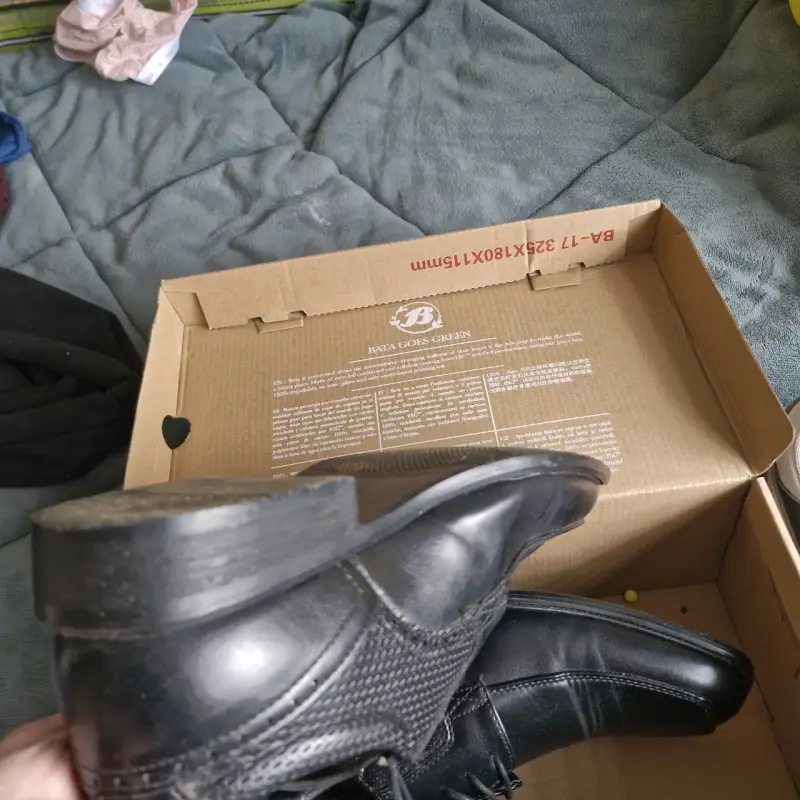 Zapatos de vestir negros Bata talla 39 - 2