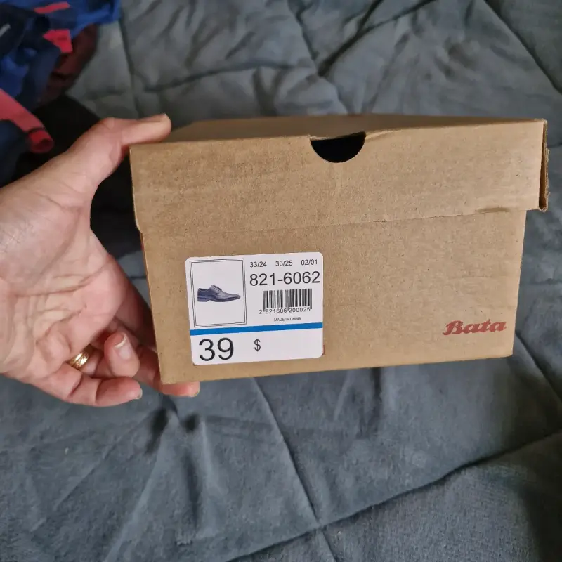 Zapatos de vestir negros Bata talla 39 - 4