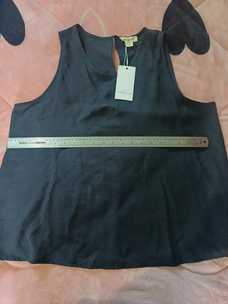 Blusa sin mangas negra Portmans Club - 2