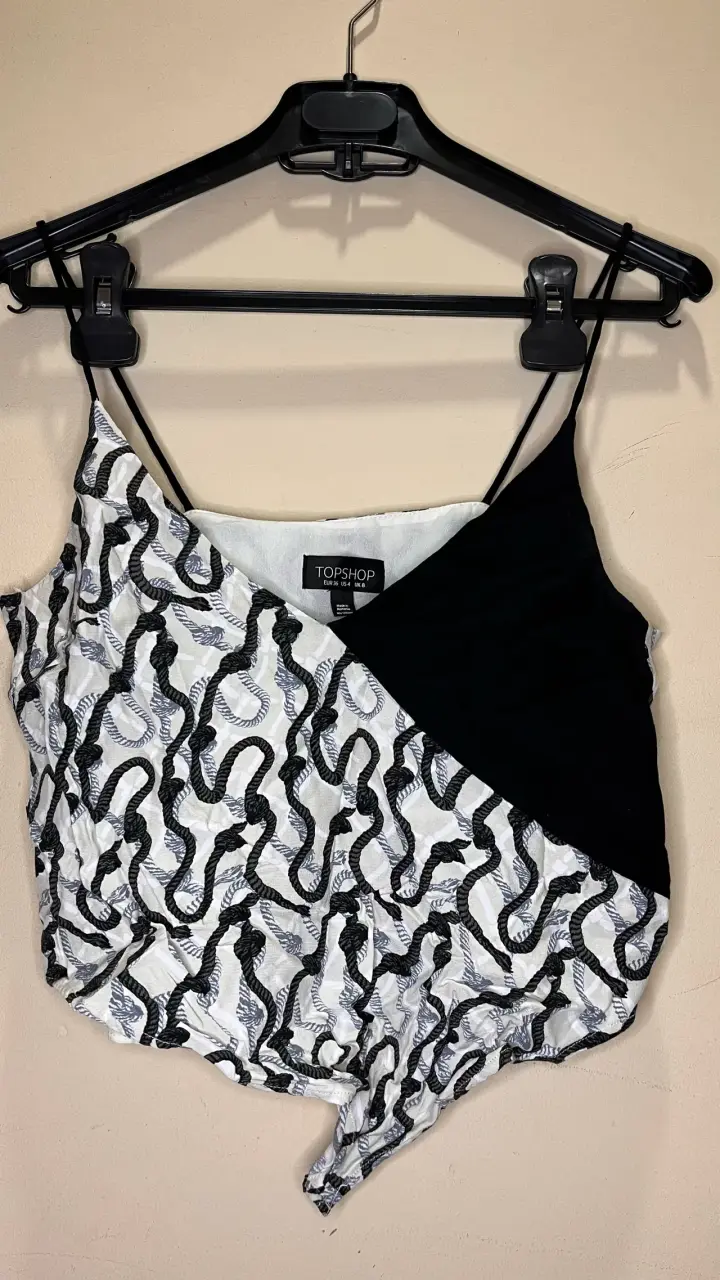 Top de tirantes estampado Topshop - 2
