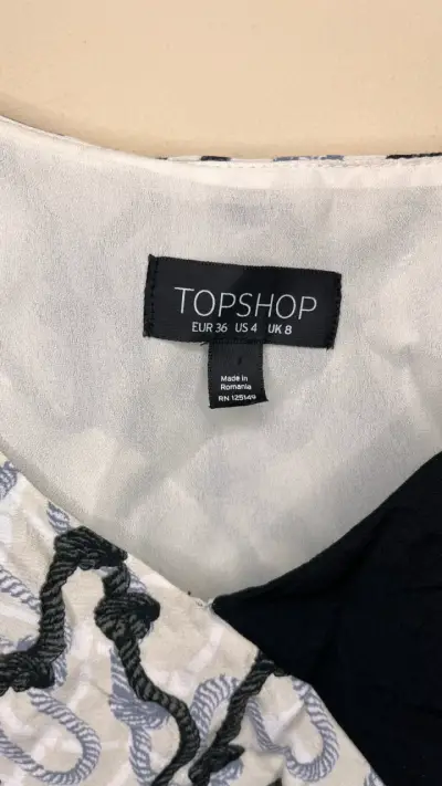 Top de tirantes estampado Topshop - miniatura 3