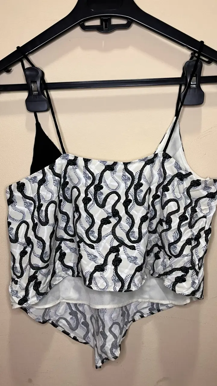 Top de tirantes estampado Topshop - 4