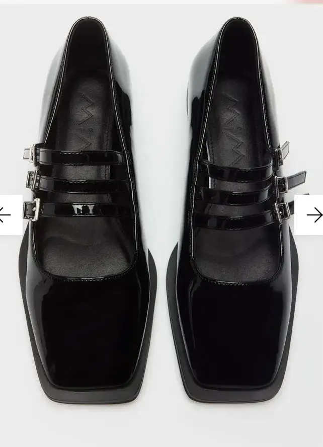 Zapatos planos negros marca MIM mujer - 2