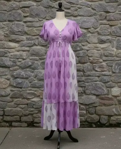 Vestido largo Lila M/L/XL - miniatura 1