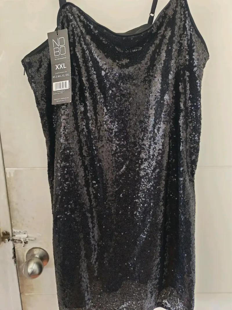 Vestido negro con lunares y cerezas - 5