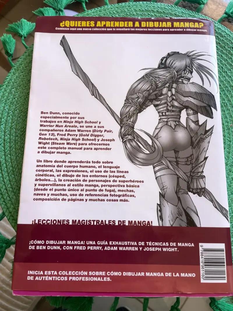 Libro Aprende a Dibujar Manga de Ben Dunn - 2