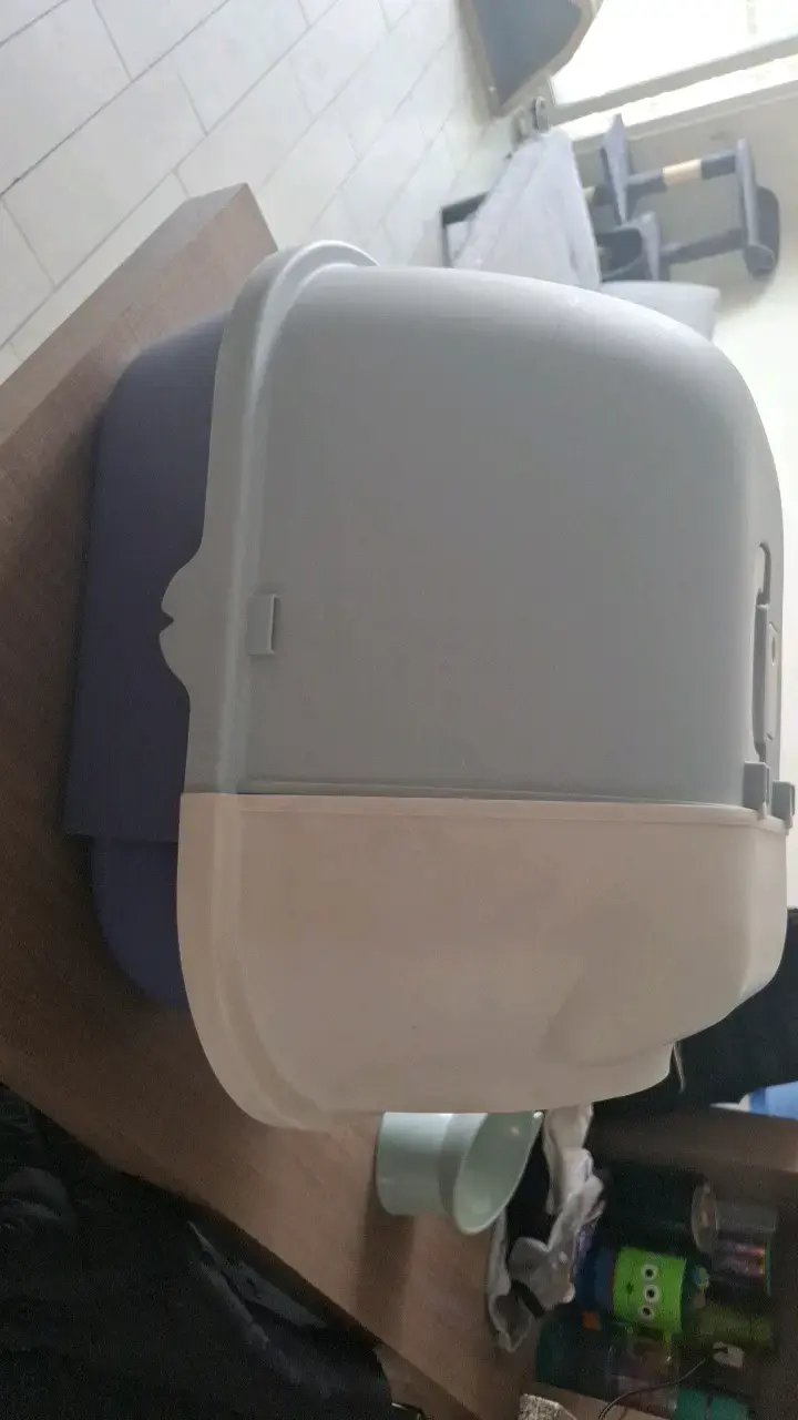 Caja de arena para gatos con tapa y puerta - 3