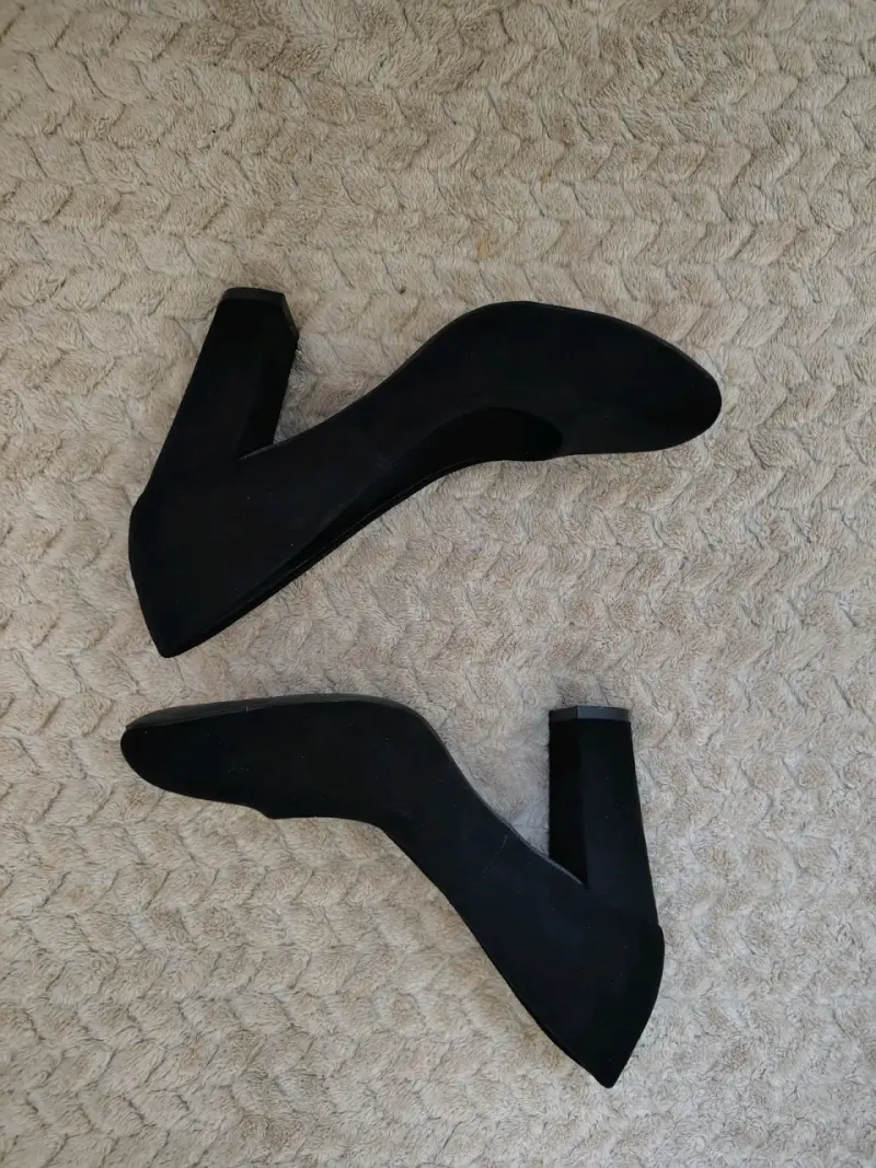 Zapatos de Tacón Negro Elegantes para Mujer - 2