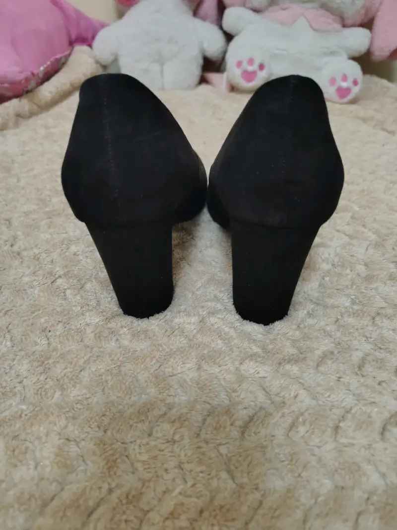 Zapatos de Tacón Negro Elegantes para Mujer - 5