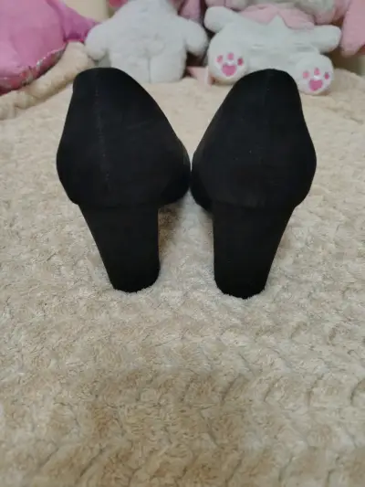 Zapatos de Tacón Negro Elegantes para Mujer - miniatura 5