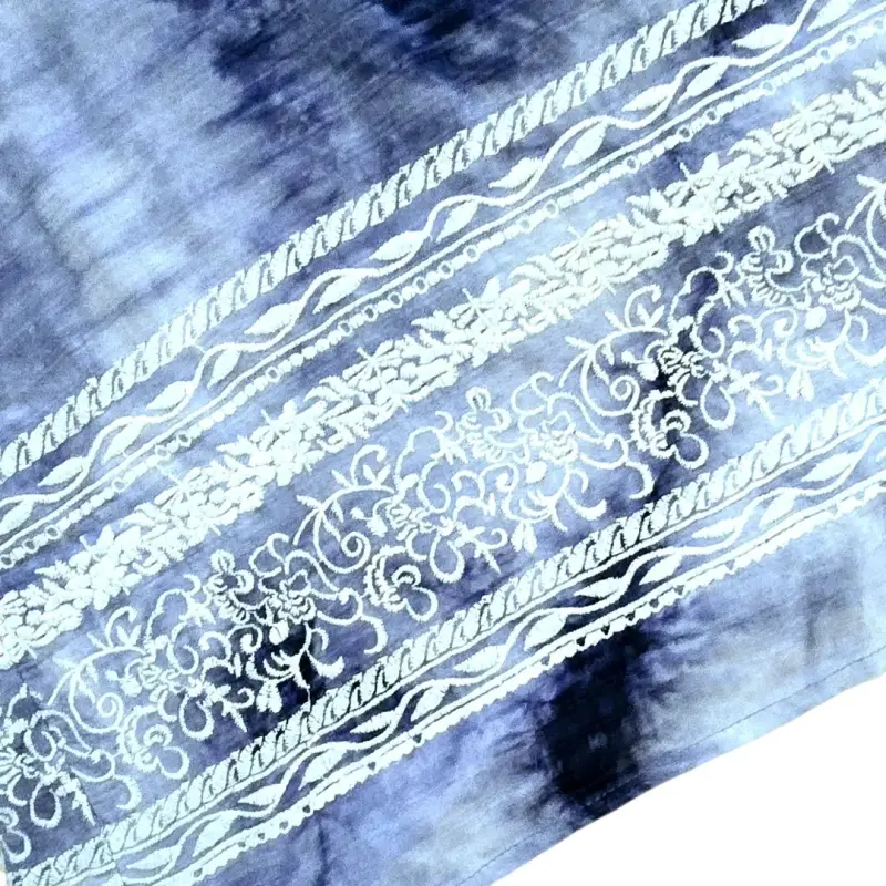 Vestido Playero Tie-Dye Ver Talla L - 2