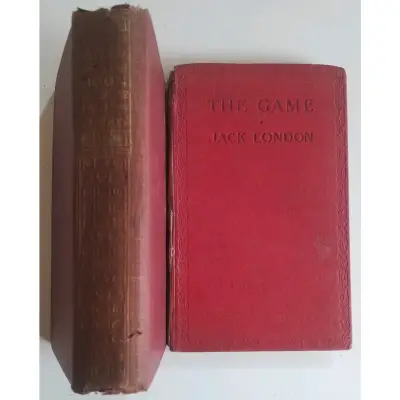 Libros antiguos de Jack London 'The Game' y 'The Valley of the Moon' - miniatura 1