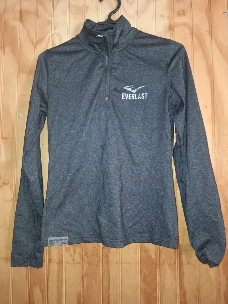 Polerón deportivo gris Everlast para mujer