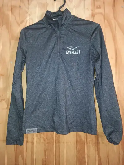 Polerón deportivo gris Everlast para mujer - miniatura 1