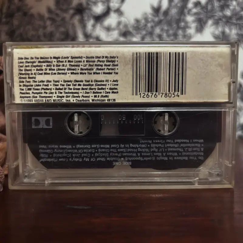 Cassette 20 Greatest Hits 1966 E.E.U.U 1987 - 2