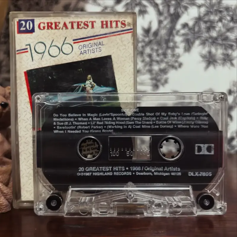 Cassette 20 Greatest Hits 1966 E.E.U.U 1987 - 3