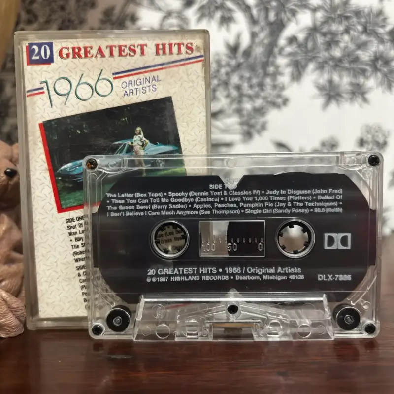 Cassette 20 Greatest Hits 1966 E.E.U.U 1987 - 4