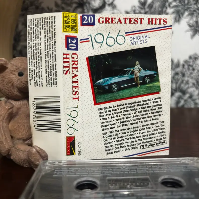 Cassette 20 Greatest Hits 1966 E.E.U.U 1987 - 5