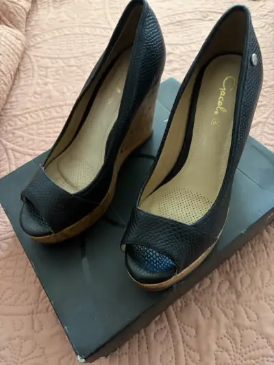 Botín negro mujer,sandalia Rosa,zapato en punta - miniatura 3