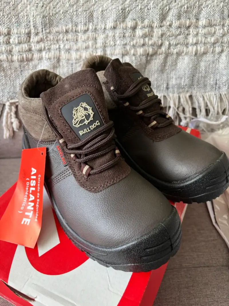 Botas de seguridad Bulldog marrones con aislante - 3
