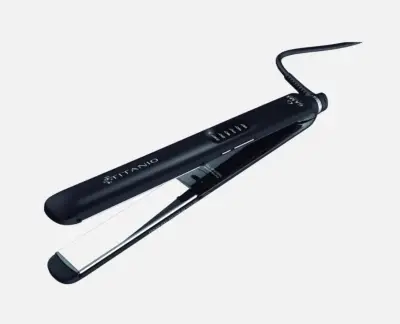 Plancha de Pelo de Titanio Dual Plates Negra - miniatura 1