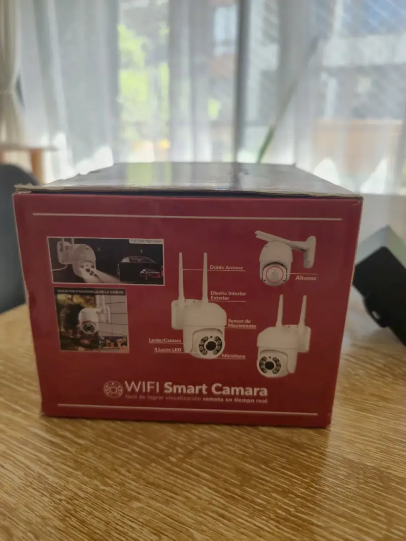 Cámara de Seguridad WiFi Smart IP66 - 4